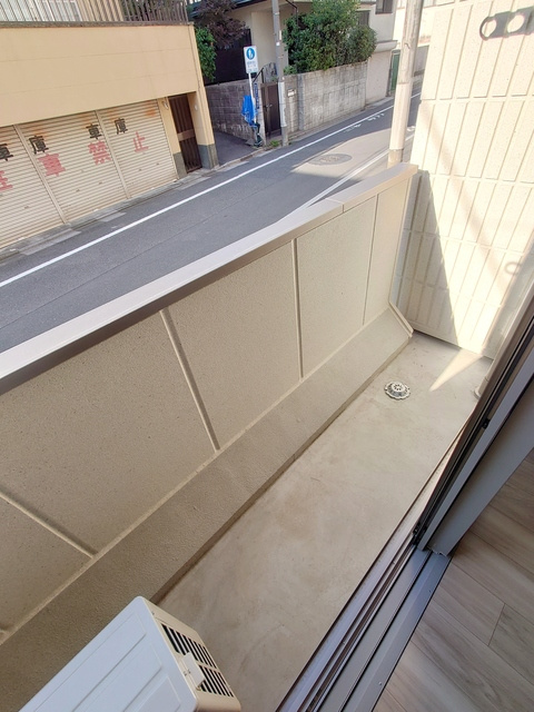 ヘーベルメゾンときわ台のバルコニー