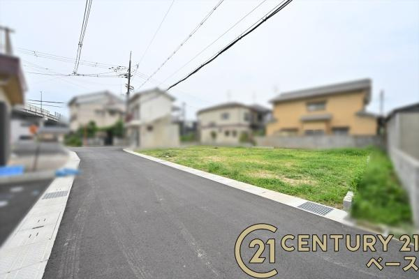 リーブルガーデン粟殿 １号棟 ／新築一戸建の前面道路含む現地写真|■現地撮影写真■落ち着いた雰囲気の閑静な住宅地内です！お気軽にお問い合わせくださいませ！