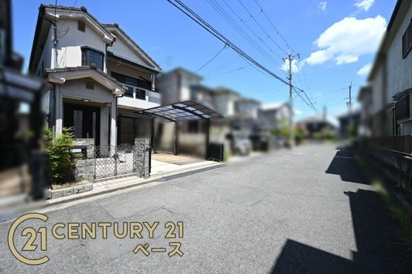 桜井市西之宮　一戸建の前面道路含む現地写真|■現地撮影写真■お気軽にお問い合わせくださいませ！