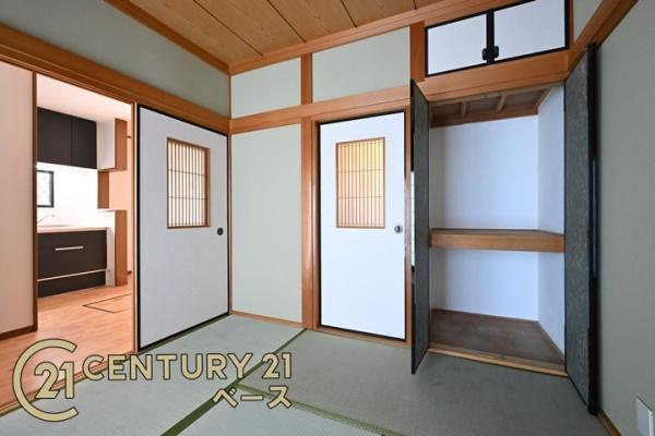 桜井市西之宮　一戸建の収納|■現地撮影写真■和室にも収納スペース完備！