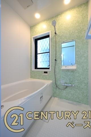 桜井市西之宮　一戸建の浴室|■現地撮影写真■ゆったりしたサイズの浴室！足を伸ばしての入浴は疲れも癒してくれます！