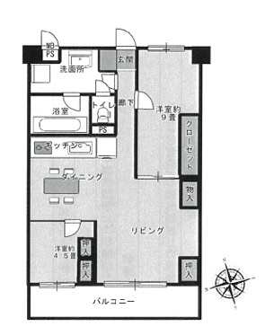 【間取り】 | ライオンズマンション川口第六