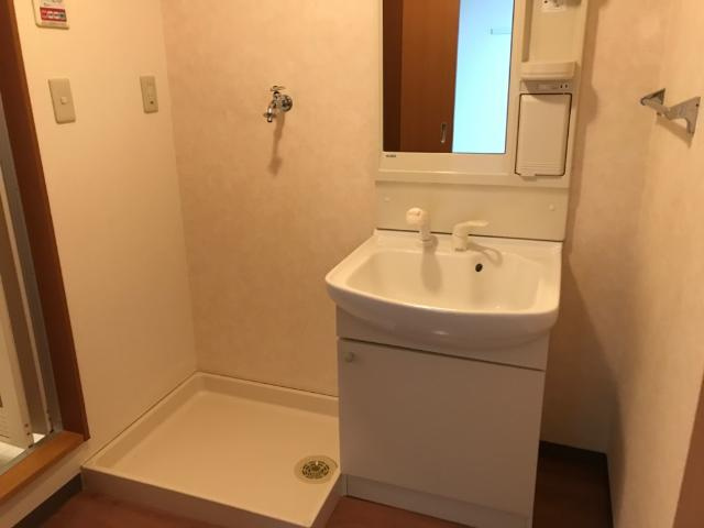 ベリーウェルＡ棟の洗面所|洗髪洗面化粧台