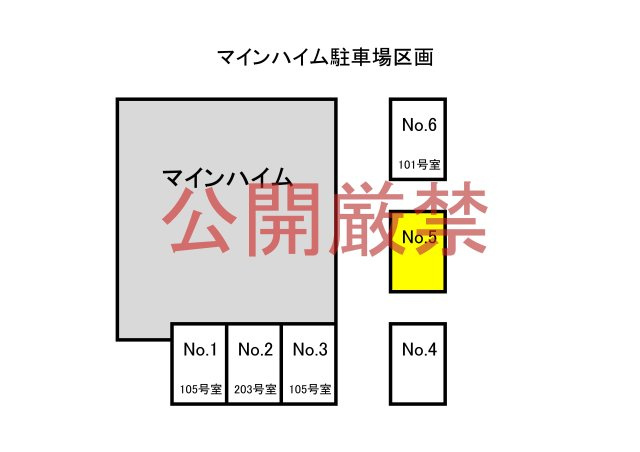 マインハイムの区画図