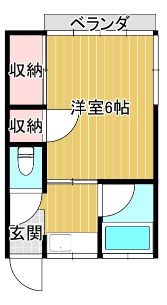 サンエイトハイツの間取り