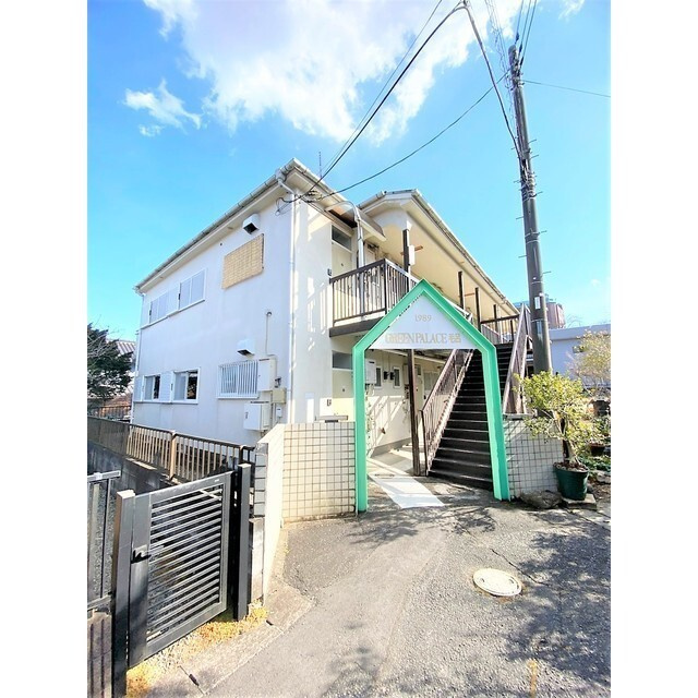 グリーンパレス毛呂の外観|外観は落ち着いています