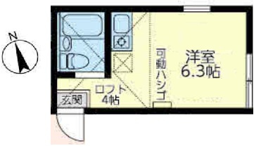 【間取り】 | ユナイト花月マジャスターク