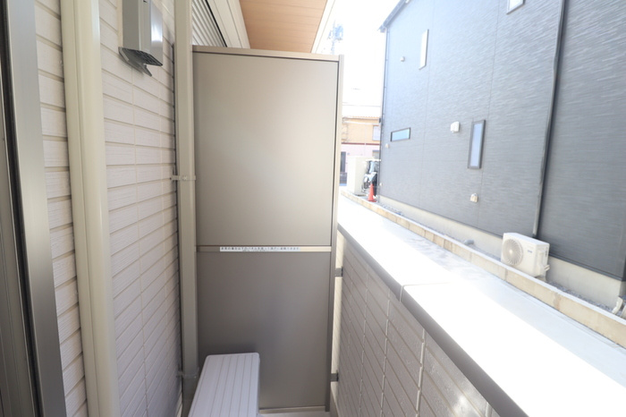 (仮)D-ROOM春江町のバルコニー