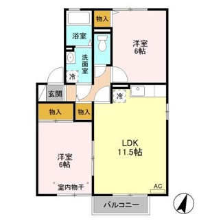 【間取り】 | ティンカー・ベル　Ⅱ