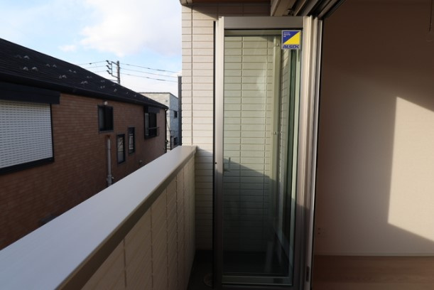(仮)D-ROOM春江町のバルコニー