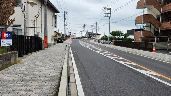 【前面道路含む現地写真】 | 貝島町 | 西側12ｍ道路です♪