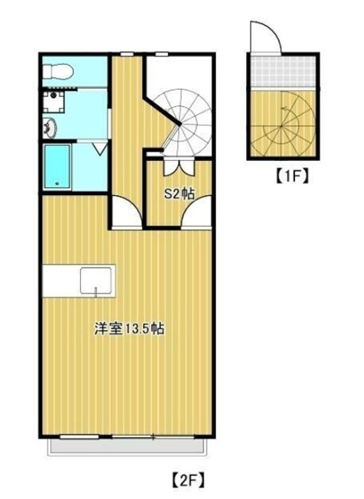 【間取り】 | プリムヴェール | 広々としたワンルームです！
