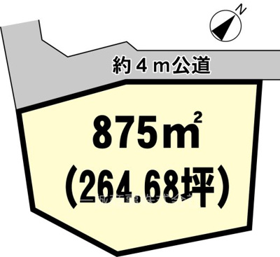 【区画図】 | 宍塚AK貸地