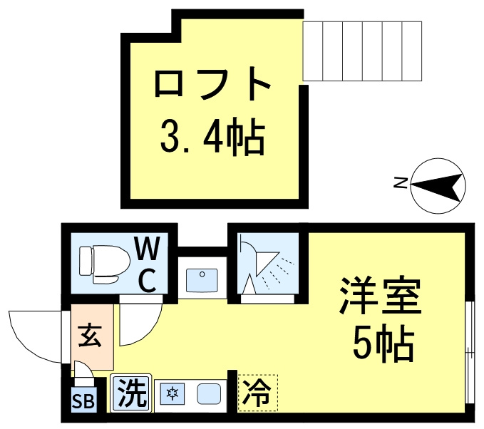 ハーモニーテラス新小岩Ⅳの間取り