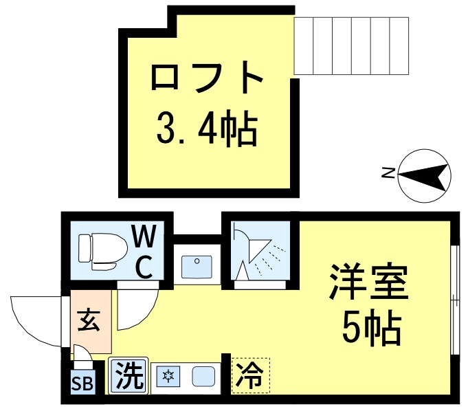 ハーモニーテラス新小岩Ⅳの間取り