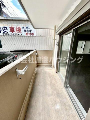 アルバトルナーレ江坂のバルコニー