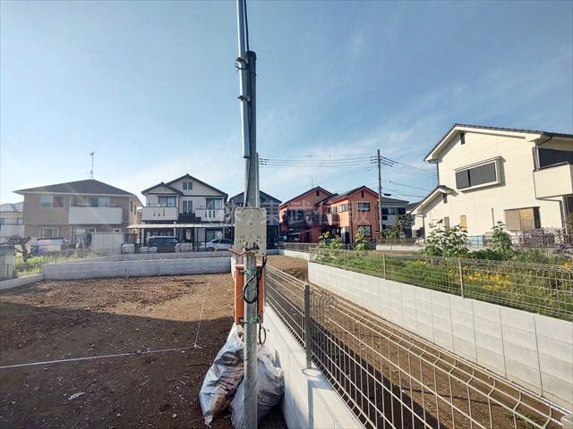 【外観】 | 川越市笠幡　全３区画　２号区 | 広々とした敷地です