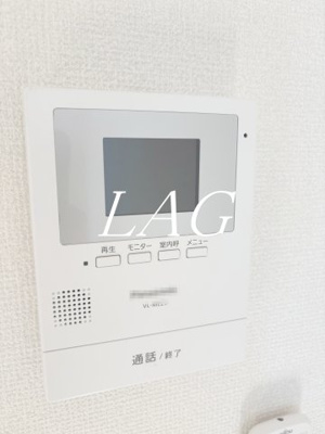 【セキュリティ】 | リバーブ西大宮 | モニター付きインターフォンです。（同仕様です。）