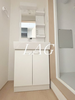 【洗面所】 | リバーブ西大宮 | 洗面台です。（同仕様です。）