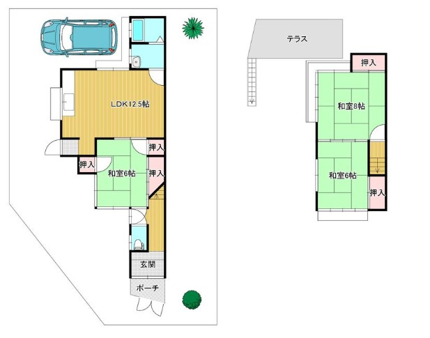 【間取り】 | S22145-修学院第二