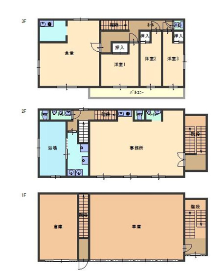 【間取り】 | プロシード住吉山手ビル