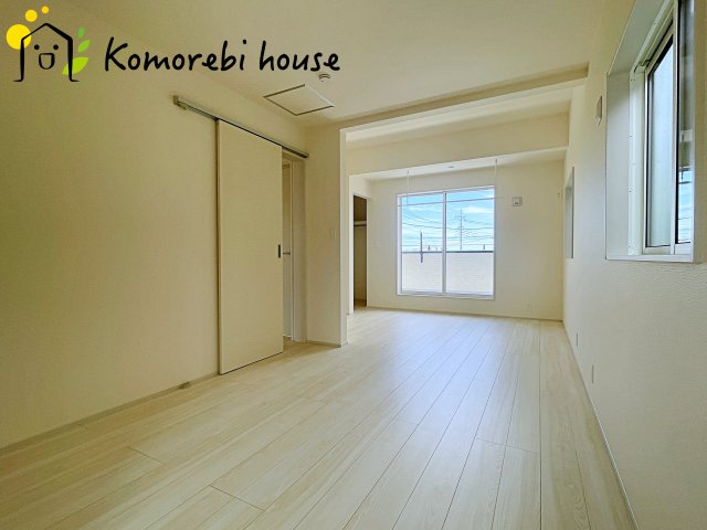 さいたま市見沼区東大宮3丁目　新築一戸建て　ブルーミングガーデン　01の寝室|撮影：7/19