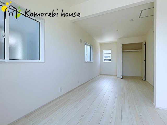 さいたま市見沼区東大宮3丁目　新築一戸建て　ブルーミングガーデン　01の寝室|撮影：7/19