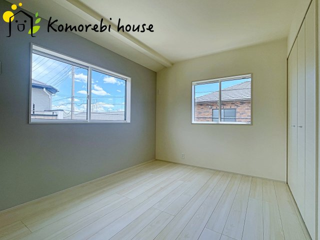 さいたま市見沼区東大宮3丁目　新築一戸建て　ブルーミングガーデン　01の洋室|撮影：7/19