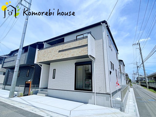 さいたま市見沼区東大宮3丁目　新築一戸建て　ブルーミングガーデン　01の外観|撮影：7/19