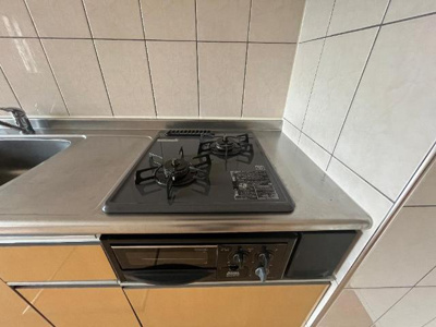 【キッチン】 | パンション岩曽 | ２口コンロ