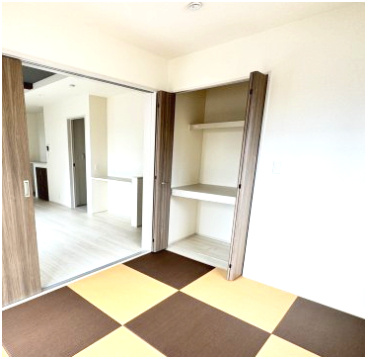 ブルーミングガーデン前橋市後家町３棟　3号棟　の収納|和室にも大きな収納スペースがあります！