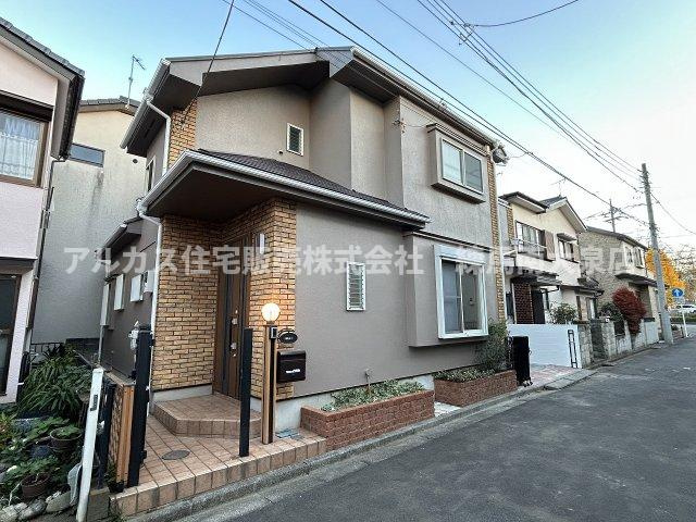 所沢市上新井3丁目　中古一戸建　西武池袋線　小手指の前面道路含む現地写真