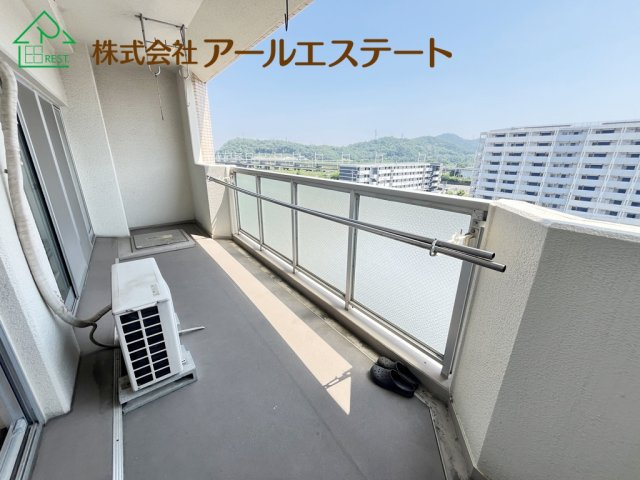 日の出ハイツ　JR「東姫路駅」徒歩4分のバルコニー
