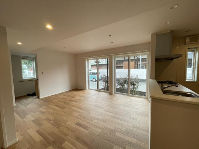 W.GreenCourtの居間・リビング