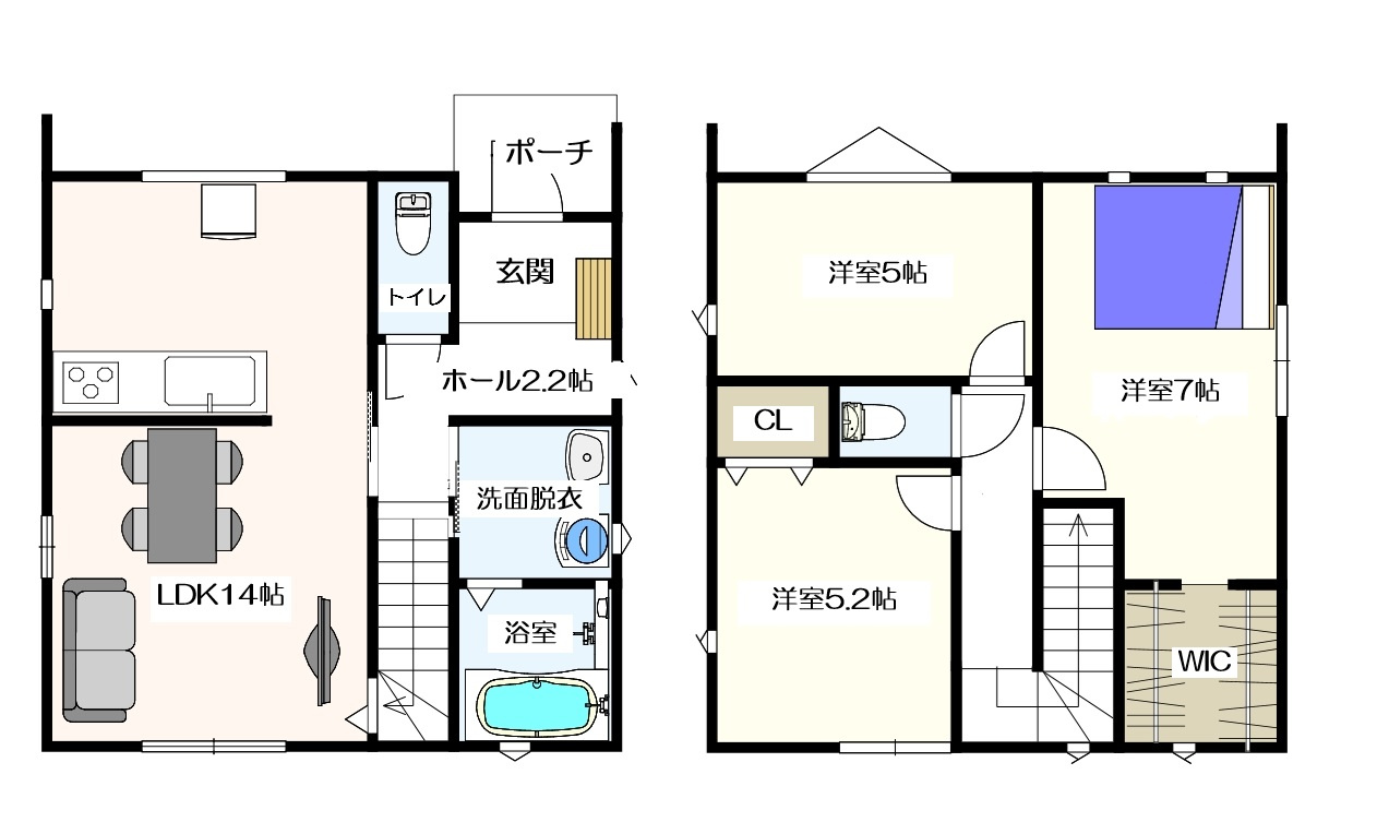高崎市上豊岡町売地|エステートハウス24.5坪プラン