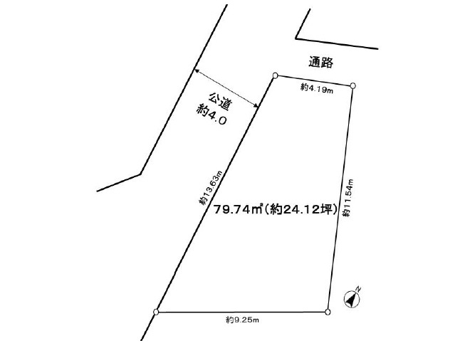 【土地図】 | 川越市寺尾　全１区画 | 全１区画