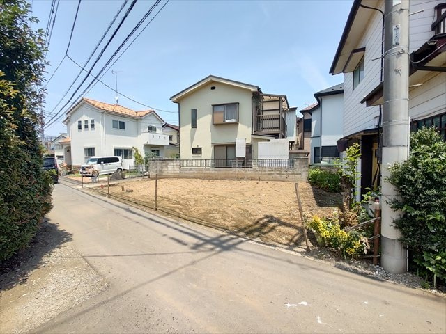 【前面道路含む現地写真】 | 川越市寺尾　全１区画 | 住環境良好です