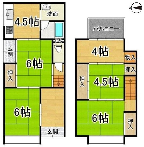 【間取り】 | K30234-待鳳
