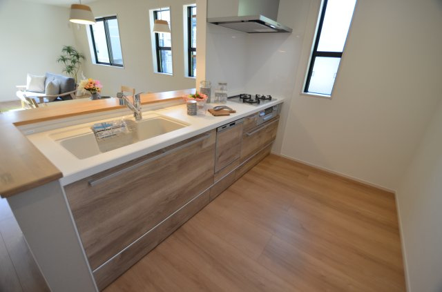 【キッチン】 | 東山田３丁目　新築戸建 | 食器洗浄機付き♪