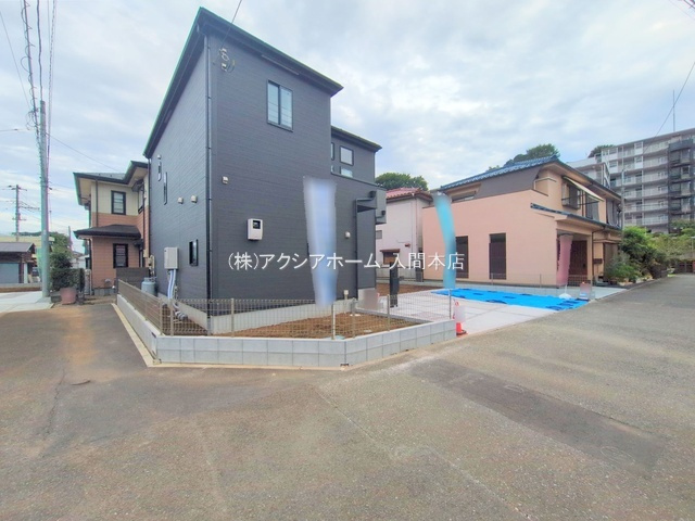 入間市鍵山2丁目・全2棟　新築一戸建　2号棟　～明るい南庭～の外観|現地写真（2025年9月25日撮影）