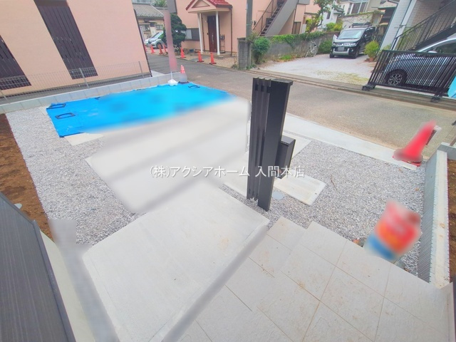 入間市鍵山2丁目・全2棟　新築一戸建　2号棟　～明るい南庭～の外観|現地写真（2025年9月25日撮影）