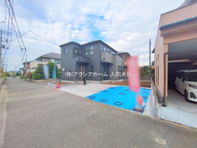 入間市鍵山2丁目・全2棟　新築一戸建　2号棟　～明るい南庭～の外観|【全2棟・2号棟】建物完成しました！ぜひご内覧ください♪