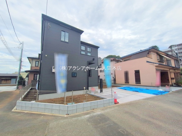 入間市鍵山2丁目・全2棟　新築一戸建　2号棟　～明るい南庭～の外観|現地写真（2025年9月25日撮影）