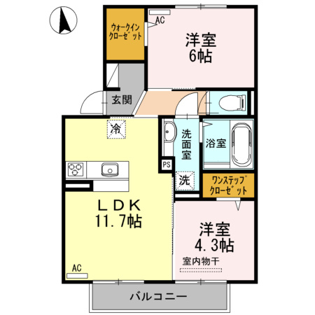 コンパルティアの間取り