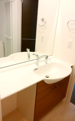 【洗面所】 | コンパルティア | ゆったりとスペースのある洗面所