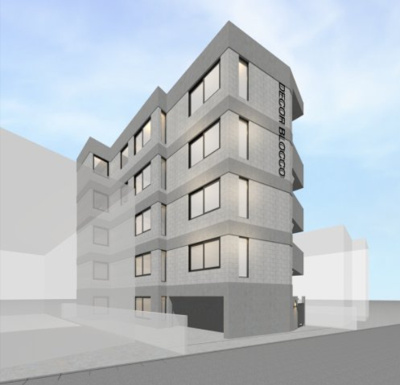 【外観】 | Decor Blocco Oyama Due | パース写真