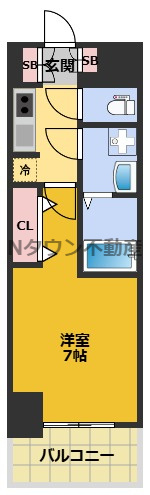 【間取り】 | S-RESIDENCE上飯田駅前 | 間取りです。