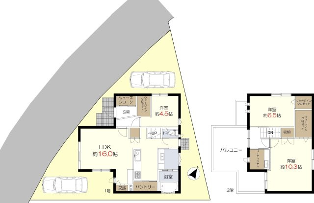 和泉市伏屋町4丁目戸建の間取り|3LDK