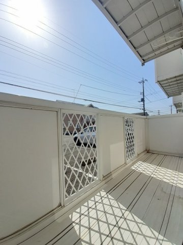 パークハイツＵのバルコニー