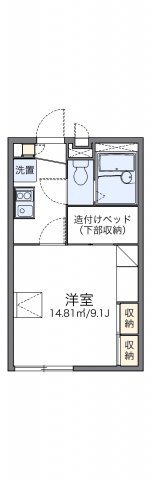 レオパレス西京の間取り